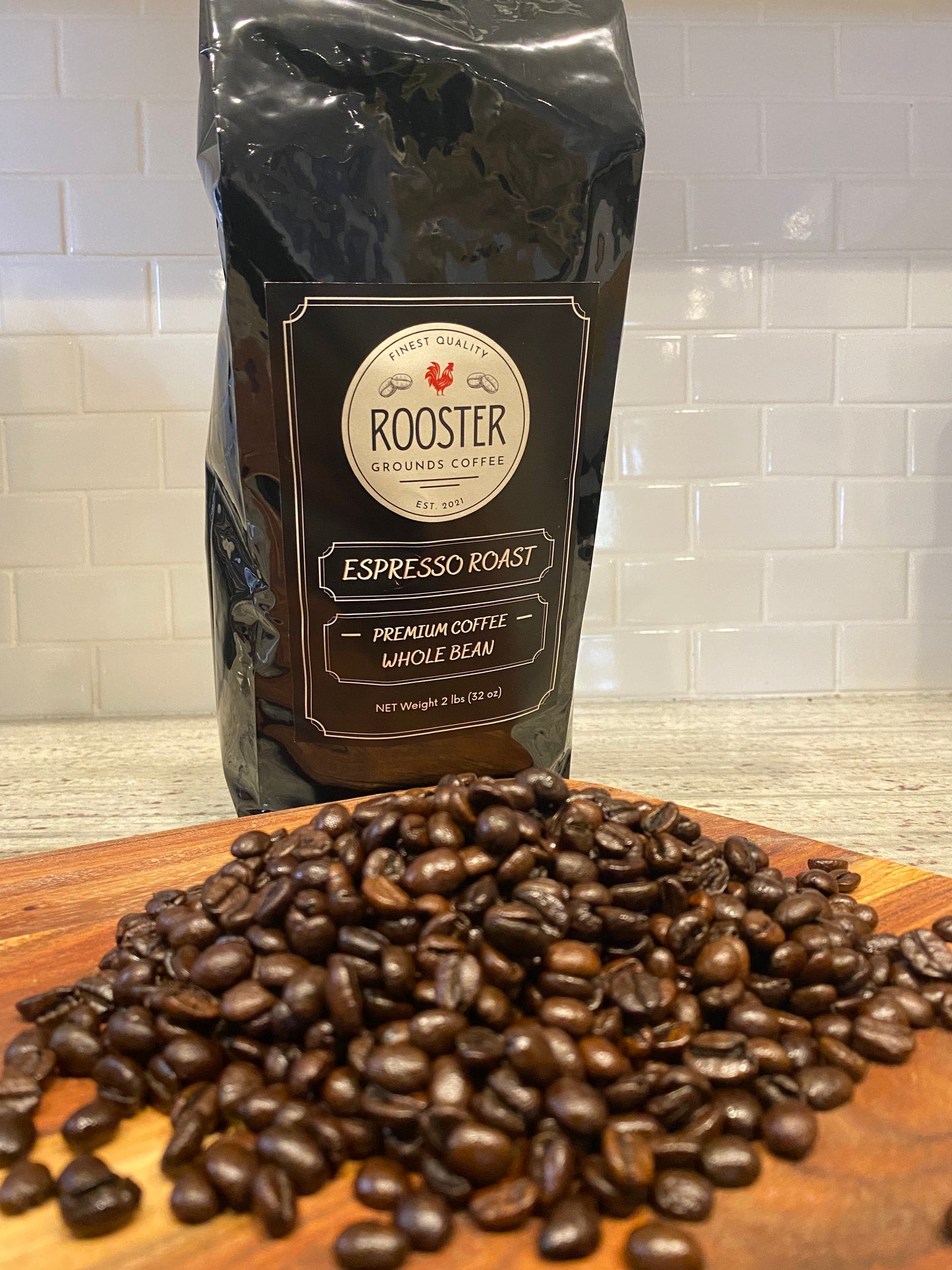 Premium Espresso Roast - Whole Bean Coffee