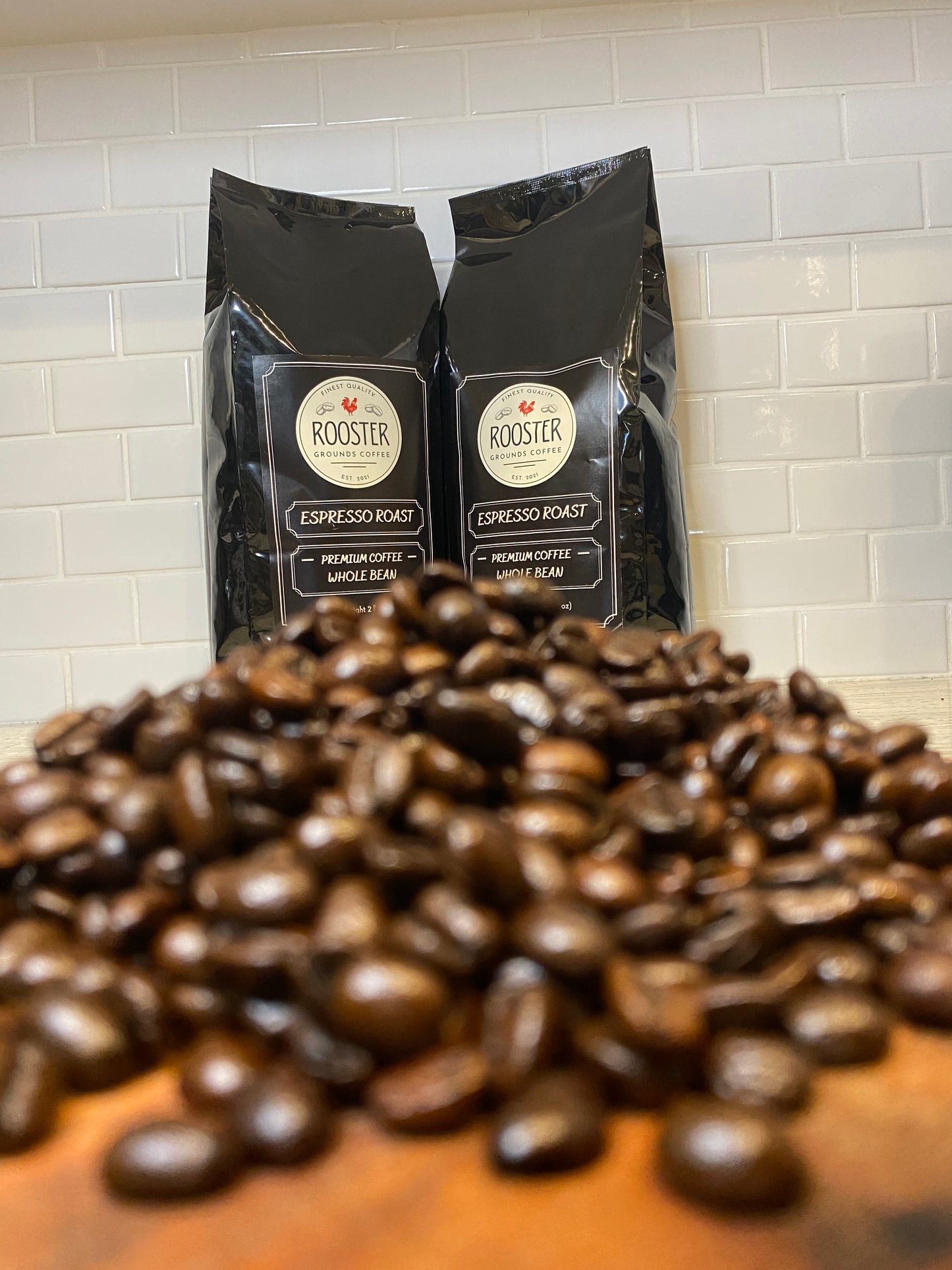 Premium Espresso Roast - Whole Bean Coffee